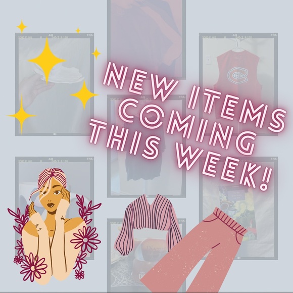 🛍👀 New Items INCOMING! - Picture 1 of 2
